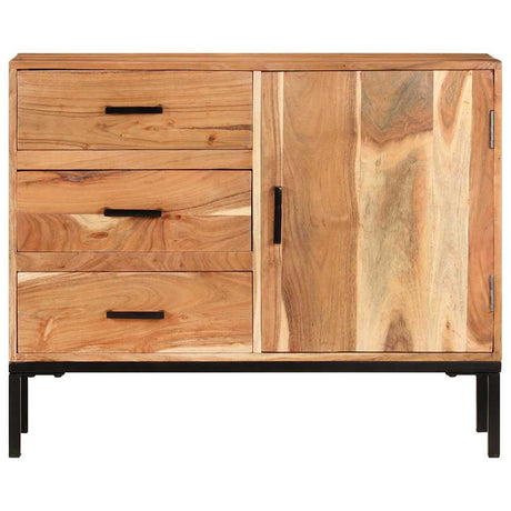 Vidaxl dressoir 88x30x73 cm massief acaciahout