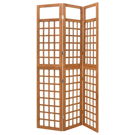 Vidaxl kamerscherm trellis met 3 panelen 121x180,5 cm vurenhout