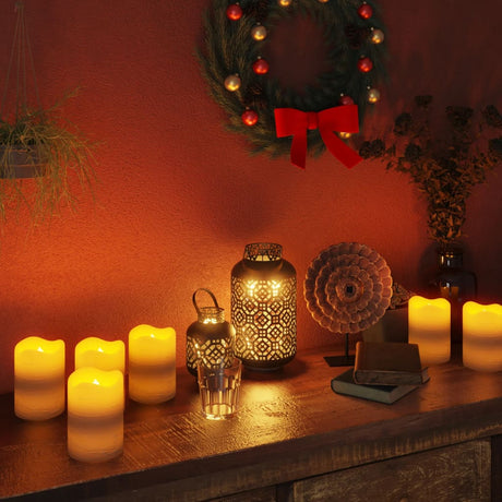 Vidaxl -LED -Kerzen 24 St flameless mit warmer weißer Fernbedienung