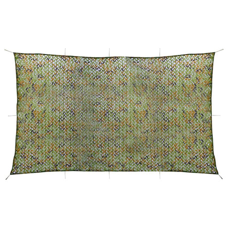 Vidaxl Camoufagenet mit Aufbewahrungstasche 2x5 m grün