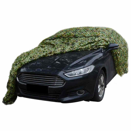 Vidaxl Camoufagenet mit Aufbewahrungstasche 2x5 m grün