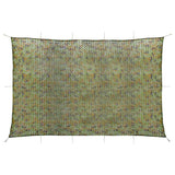 Vidaxl Camoufagenet mit Aufbewahrungsbeutel 5x7 m Grün