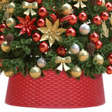 Vidaxl Weihnachtsbaumrock Ø54x19,5 cm rot