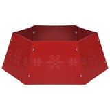 Vidaxl Weihnachtsbaumrock Ø68x25 cm rot
