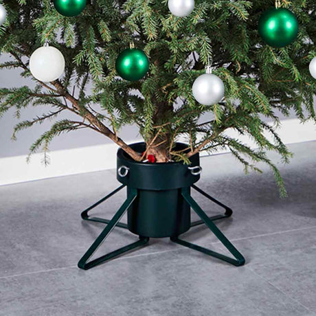 Vidaxx Weihnachtsbaumständer 46x46x19 cm schwarz