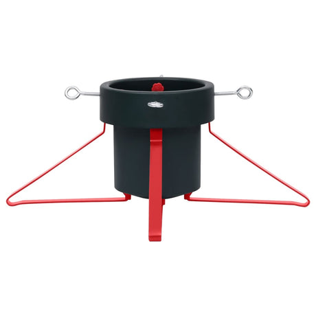 Vidaxl Weihnachtsbaumständer 46x46x19 cm grün und rot