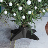 Vidaxl Weihnachtsbaumständer 55,5 x 55,5 x 15 cm Grau