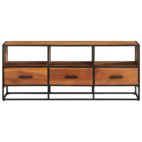 Vidaxl tv-meubel 110x30x45 cm massief acaciahout