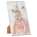 VIDAXL -Fotorahmen 5 PCs für Tabelle 10x15cm MDF Silberfarbe