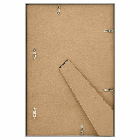 Vidaxl -Fotorahmen 3 PCs für Tabelle 21x29.7 cm MDF Silberfarbe