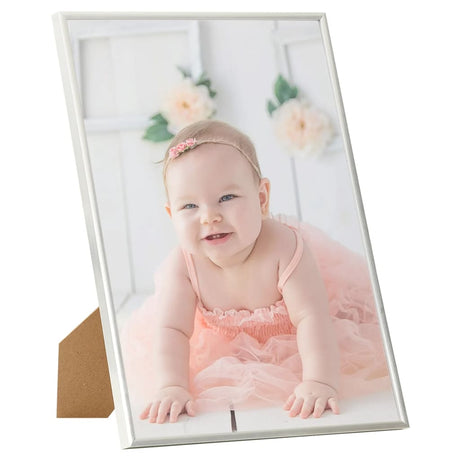 VIDAXL -Fotorahmen 5 PCs für Wand oder Tabelle 70 x 90 cm MDF Silberfarbe