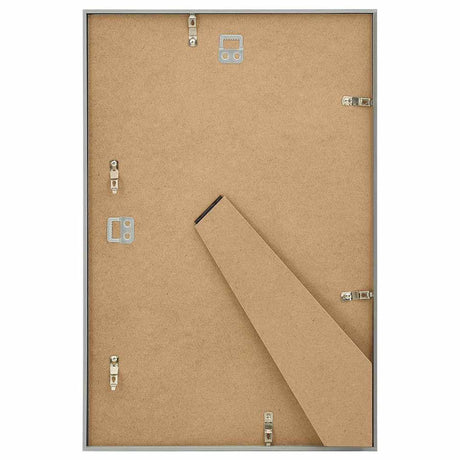 VIDAXL -Fotorahmen 5 PCs für Wand oder Tabelle 70 x 90 cm MDF Silberfarbe