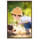 Vidaxl -Fotorahmen 3 Stcs für Wand oder Tabelle 70 x 90 cm MDF Bronzefarbe
