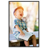 Vidaxl -Fotorahmen 3 PCs für Tabelle 21x29.7 cm MDF Schwarz