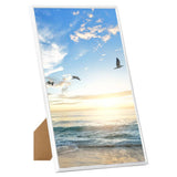 Vidaxl -Fotorahmen 3 PCs für Tabelle 10x15 cm MDF Weiß