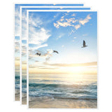 Vidaxl -Fotorahmen 3 PCs für Tabelle 15x21 cm MDF Weiß