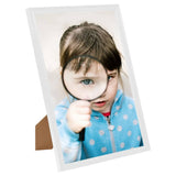 Vidaxl -Fotorahmen 3 PCs für Tabelle 13x18 cm MDF Weiß