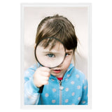 Vidaxl -Fotorahmen 3 PCs für Tabelle 21x29.7cm MDF Weiß