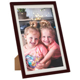 Vidaxl -Fotorahmen 3 STs für Wand oder Tabelle 59.4x84 cm dunkelrot