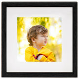VIDAXL -Fotorahmen 5 PCs für 13x13 cm Foto 3D 23x23 cm Schwarz