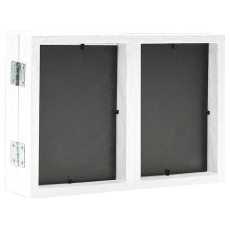 Vidaxl Fotorahmen Triptychon 28x18 cm+2x (13x18 cm) Weiß