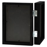 Vidaxl Fotorahmen Nuboon 2x (13x18 cm) schwarz