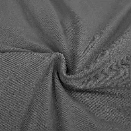 VIDAXL Drei -SOFA -Abdeckung Stretch Polyester -Jersey Anthrazit -gelenkt