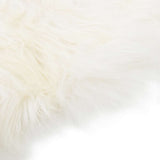 VIDAXL -Stuhlabdeckung Icelander Sheepskin 70x110 cm cremefarben -geleitet
