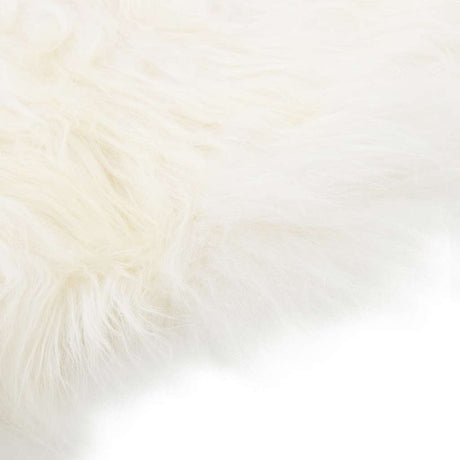 VIDAXL -Stuhlabdeckung Icelander Sheepskin 70x110 cm cremefarben -geleitet