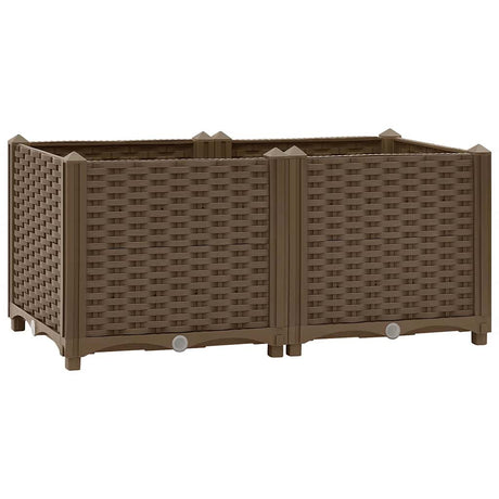 VIDAXL -Pflanzer Insert 80x40x38 cm Polypropylen