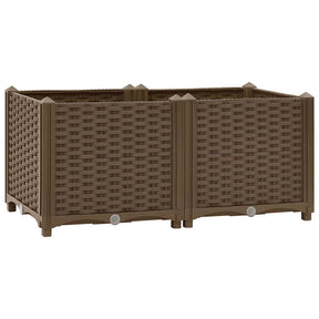 VIDAXL -Pflanzer Insert 80x40x38 cm Polypropylen