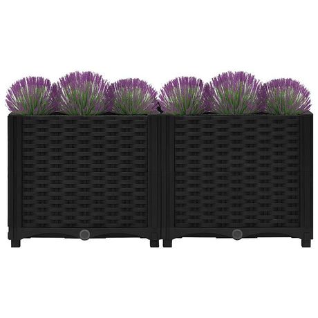 VIDAXL -Pflanzer Insert 80x40x38 cm Polypropylen