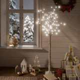 Vidaxl kerstboom wilg met 156 koudwitte led's binnen en buiten 1,5 m
