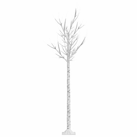 Vidaxl kerstboom wilg met 200 koudwitte led's binnen en buiten 1,8 m