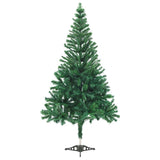 VIDAXL KUNSTKERSTBOOM mit Beleuchtung und Weihnachtsbällen 546 Zweige 180 cm