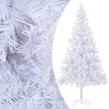 VIDAXL KUNSTKERSTBOOM mit Beleuchtung und Weihnachtskugeln 910 Zweige 210 cm