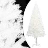 Vidaxl Kunstkerstboom mit Beleuchtung und Weihnachtsbällen 120 cm Weiß
