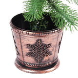 Vidaxl Kunstkerstboom mit Beleuchtung und Weihnachtsbällen 65 cm Grün