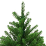 Vidaxl Kunstkerstboom mit Beleuchtung und Weihnachtsbällen 120 cm Grün