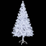 VIDAXL KUNSTKERSTBOOM mit Beleuchtung und Weihnachtsbällen 380 Zweige 150 cm