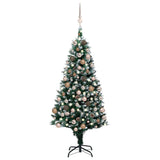 Vidaxl Kunstkerstboom mit Licht Weihnachtsbällen Dennee 180 C5