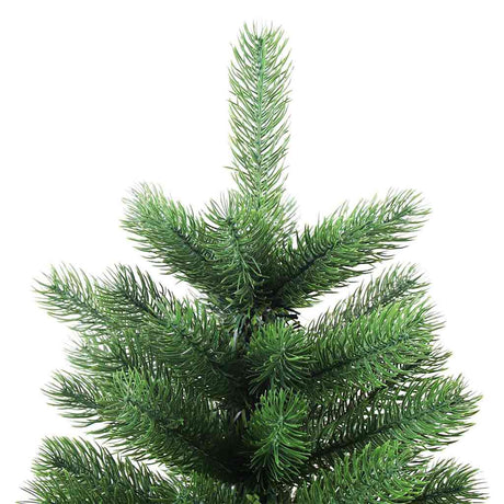 Vidaxl Kunstkerstboom mit Beleuchtung und Weihnachtsbällen 90 cm Grün