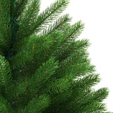 Vidaxl Kunstkerstboom mit Beleuchtung und Weihnachtsbällen 120 cm Grün