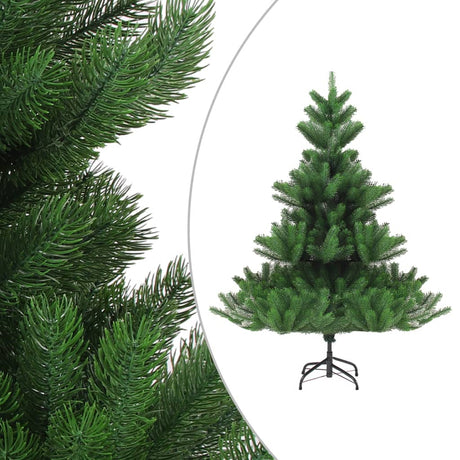 Vidaxl Kunstkerstboom Nordmann mit LEDs und Weihnachtsbällen 180 cm Grün
