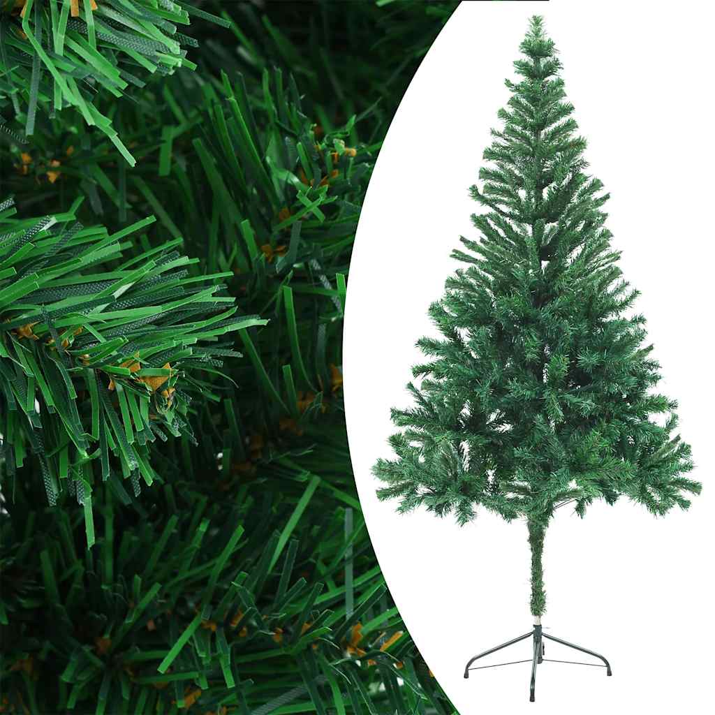 VIDAXL KUNSTKERSTBOOM mit Beleuchtung und Weihnachtsbällen 546 Zweige 180 cm