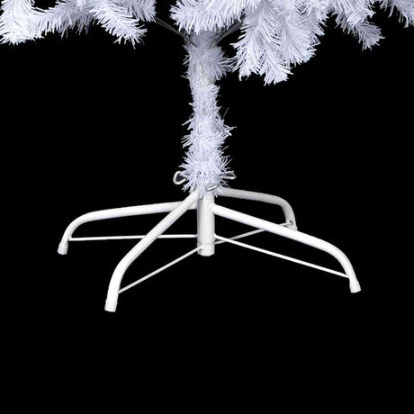 VIDAXL KUNSTKERSTBOOM mit Beleuchtung und Weihnachtskugeln 910 Zweige 210 cm