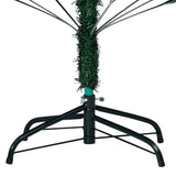 Vidaxl Kunstkerstboom mit Beleuchtung und Weihnachtsbällen 240 cm Grün