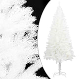 Vidaxl Kunstkerstboom mit Beleuchtung und Weihnachtsbällen 120 cm Weiß