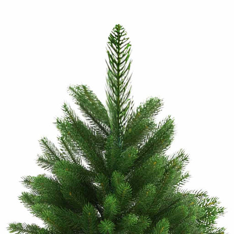 Vidaxl Kunstkerstboom mit Beleuchtung und Weihnachtsbällen 240 cm Grün