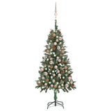 Vidaxl Kunstkerstboom mit Licht Weihnachtsbällen Dennee 180 C5